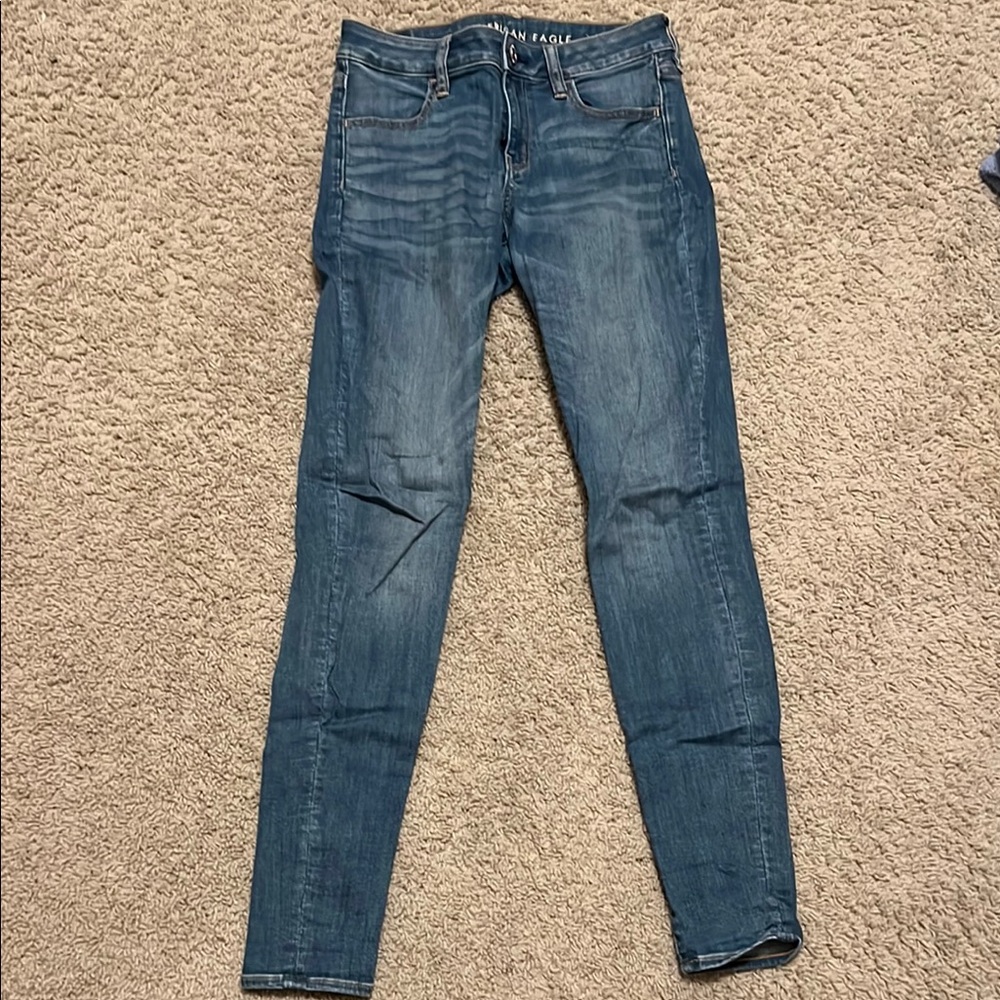 American Eagle Blue Jeans | next level stretch